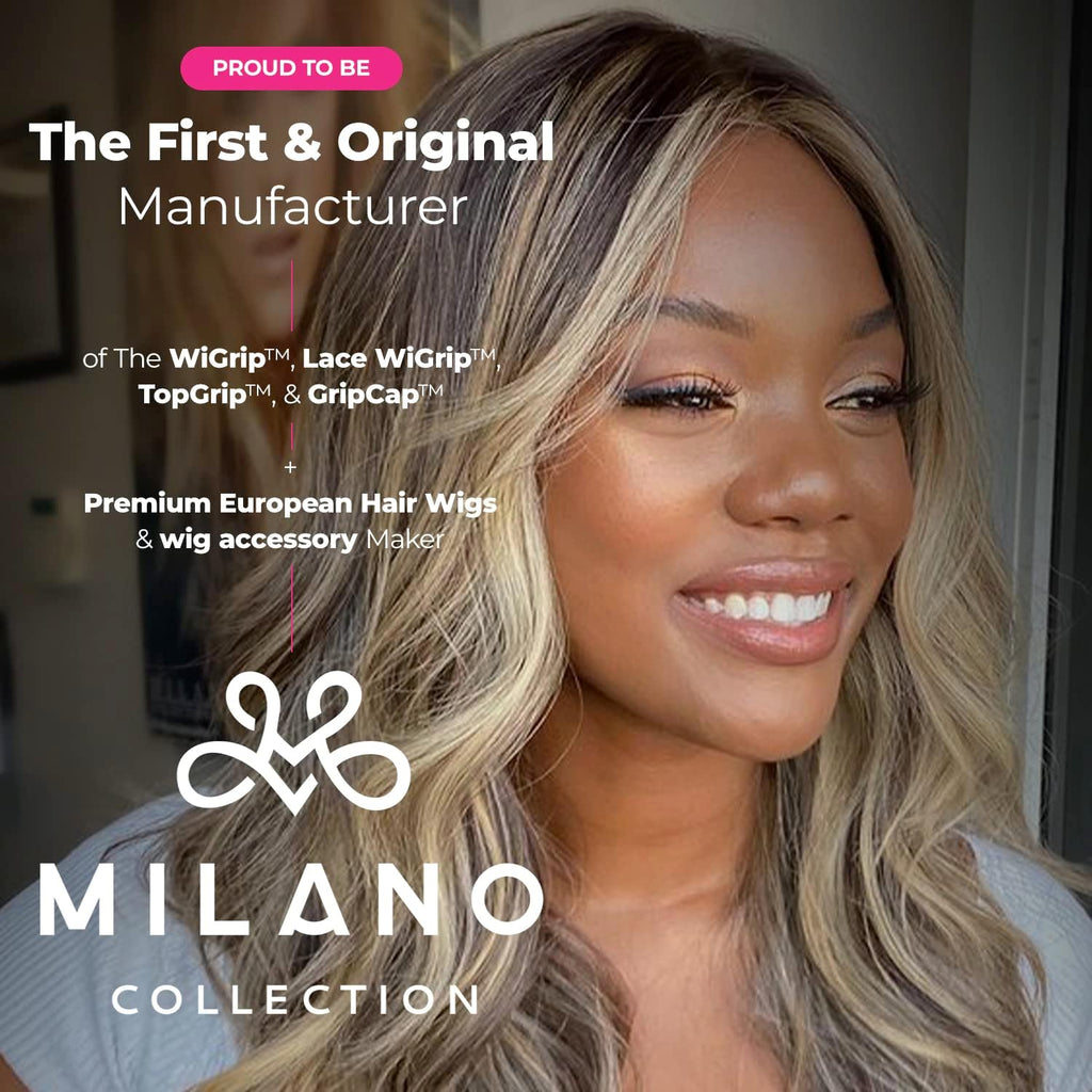 Milano Collapsible Wig Stand for Styling and Multiple Wig Holders, Portable, Perfect for Travel and Salons, 4-Pack