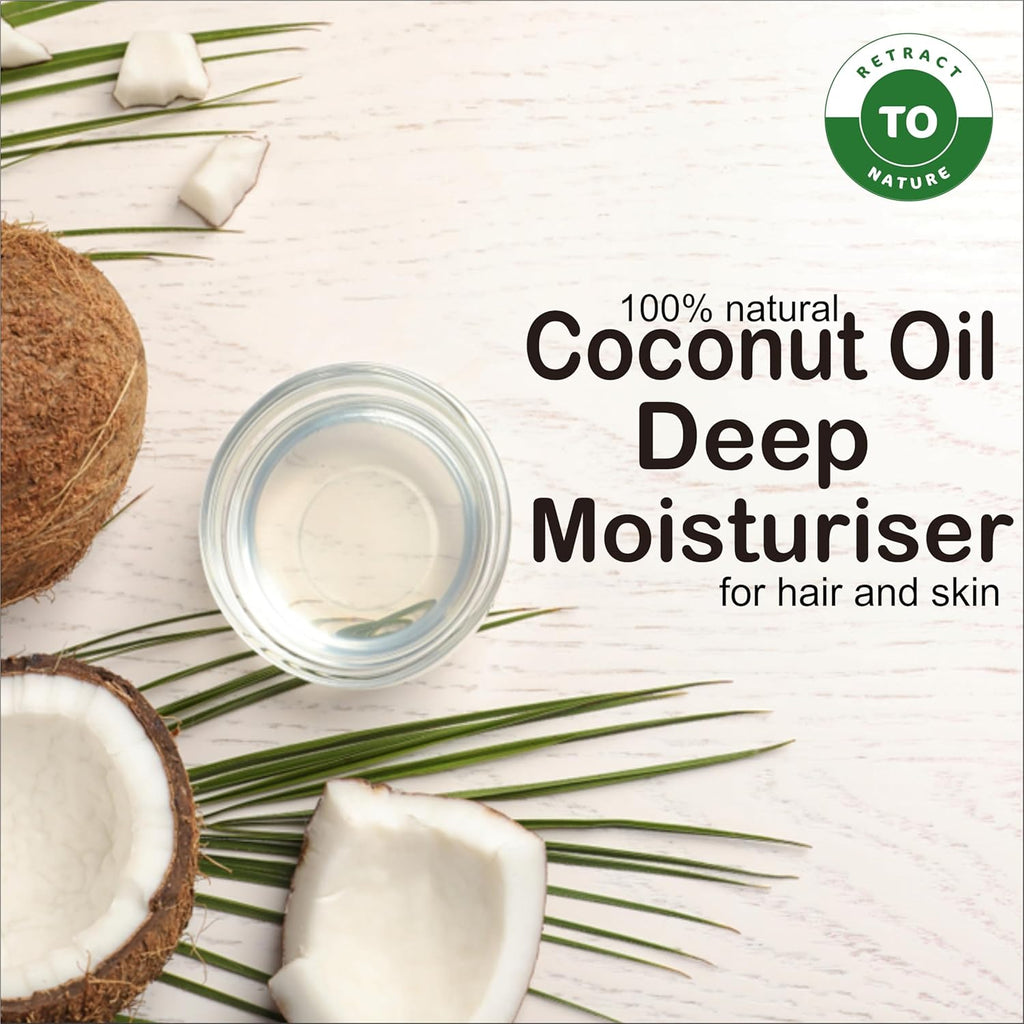 Coconut Oil Deep Moisturizer 6Oz/170Gm | 100% Natural, All Natural Ingredients I Deeply Moisturizer Skin and Hair