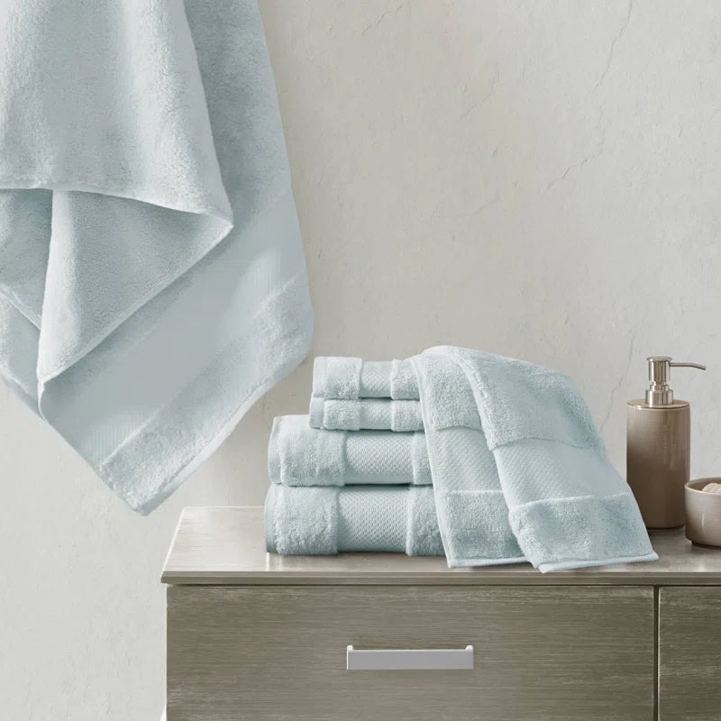 Turkish 100% Cotton Oversized Quick Dry Highly Absorbent Towel Set
