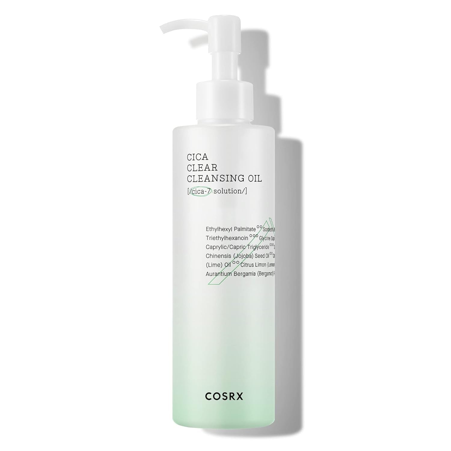Pure Fit Cica Cleansing Oil, 6.76 Fl. Oz / 200Ml | Light Weight Oil Purifying Centella for Sensitive Skin | CICA-7 Complex, Jojoba Seed Oil