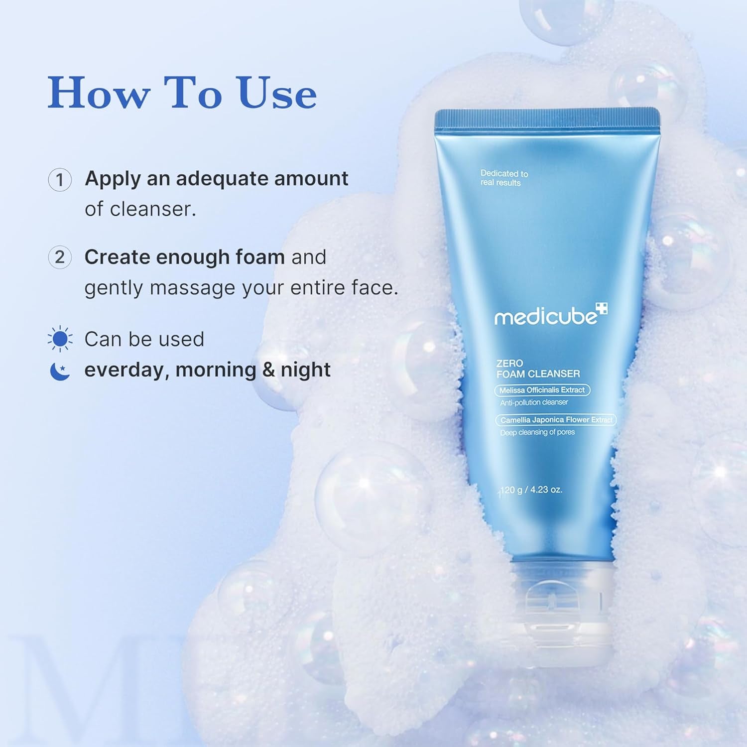 Gentle Zero Foam Cleanser for Sensitive Skin - Achieve Sebum Control, Moisture Balance, and Minimized Pores | Korean Skincare Essential