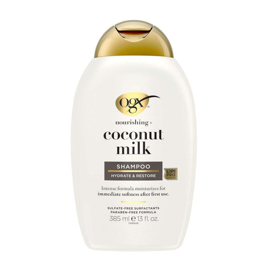 Nourishing + Coconut Milk Conditioner, Hydrating & Restoring Conditioner Moisturizes for Soft Hair after the First Use, Parabens-Free, Sulfate-Free Surfactants, 13 Fl. Oz