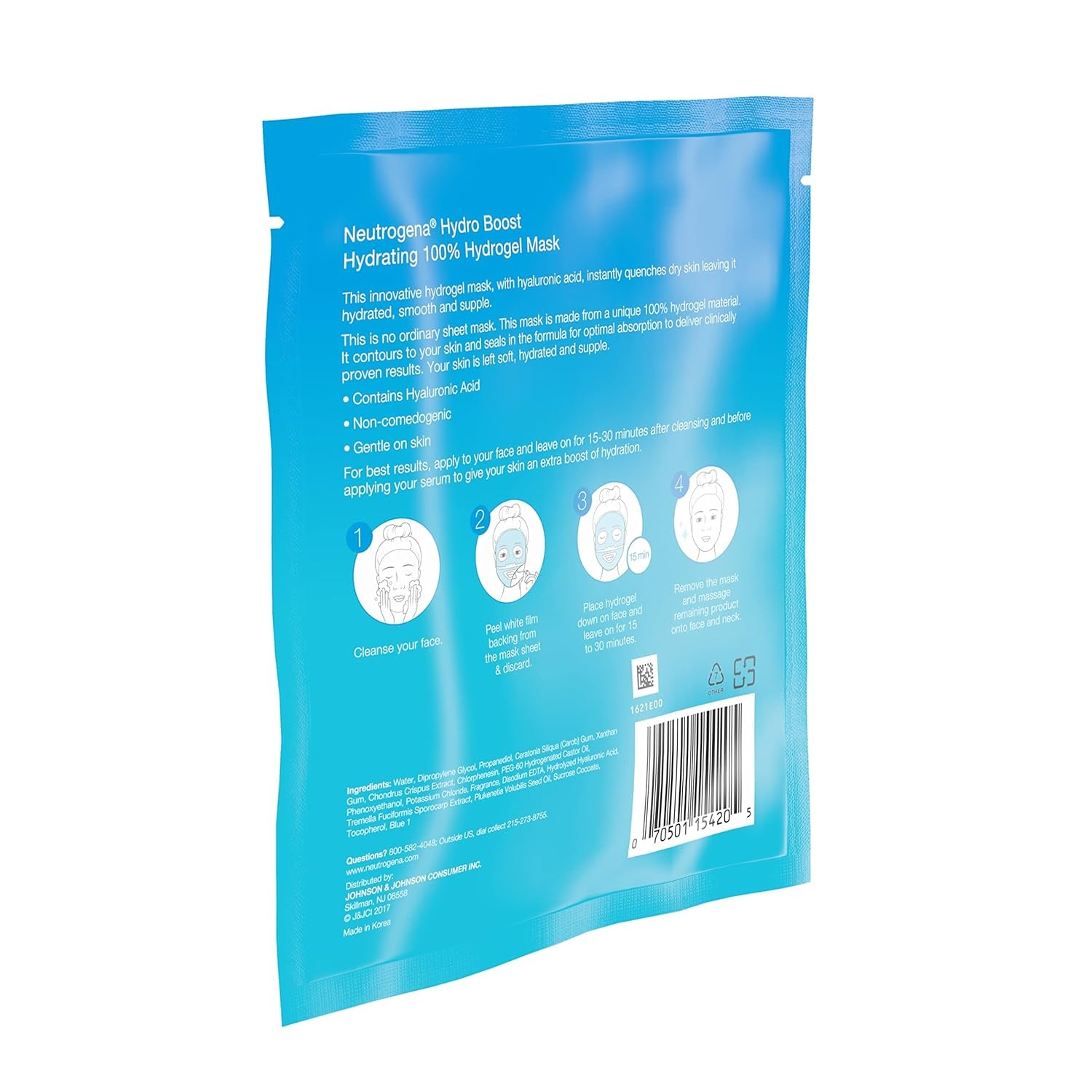 Hydro Boost Hydrating Hydrogel Mask, 1 Oz