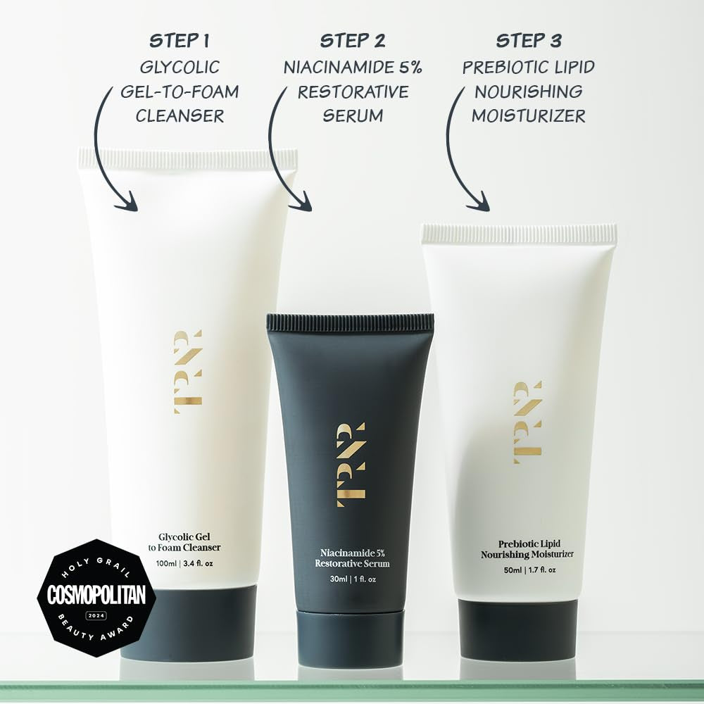 SKIN Face Care Routine | Natural, Plant-Based & Science-First Skincare Routine for Men & Women (Bundle)