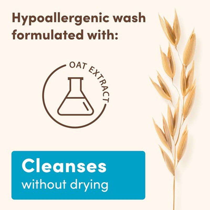 Aveeno Baby Daily Moisturizing 2 in 1 Wash and Shampoo 12 Fl Oz Coconut Scent