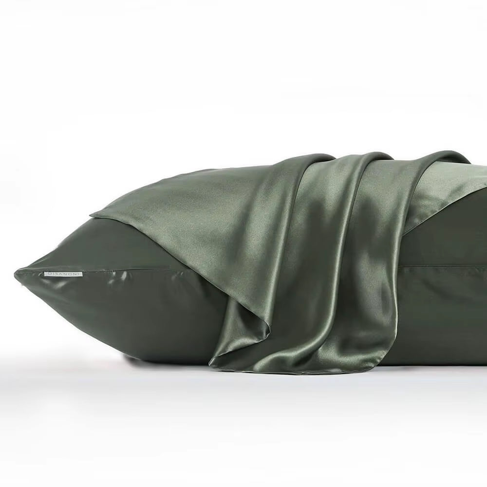 22 Mummi 100% Mulberry Silk Silk Pillowcase, for Hair and Skin, Double-Sided Silk Zipper Type, 1Pc