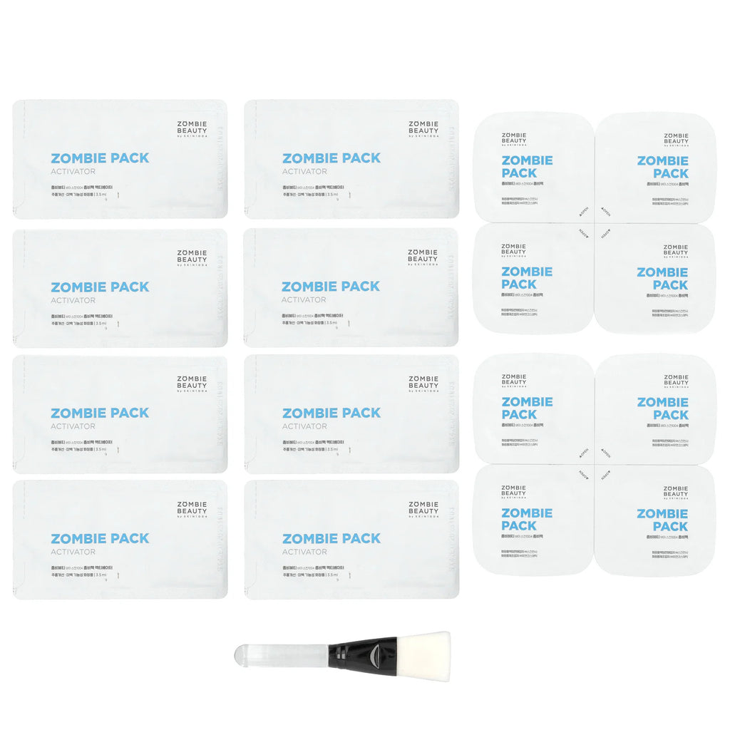 Zombie Pack, Pore Tightening & Lifting Pack, 17 Piece Set