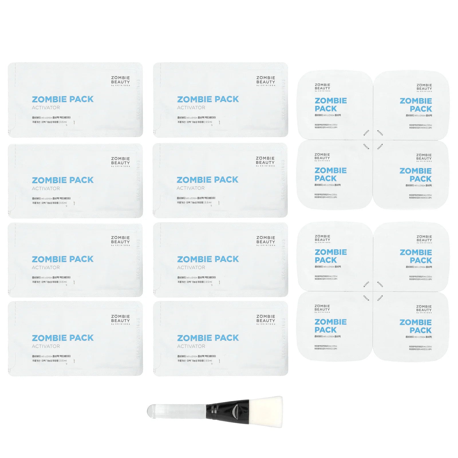 Zombie Pack, Pore Tightening & Lifting Pack, 17 Piece Set
