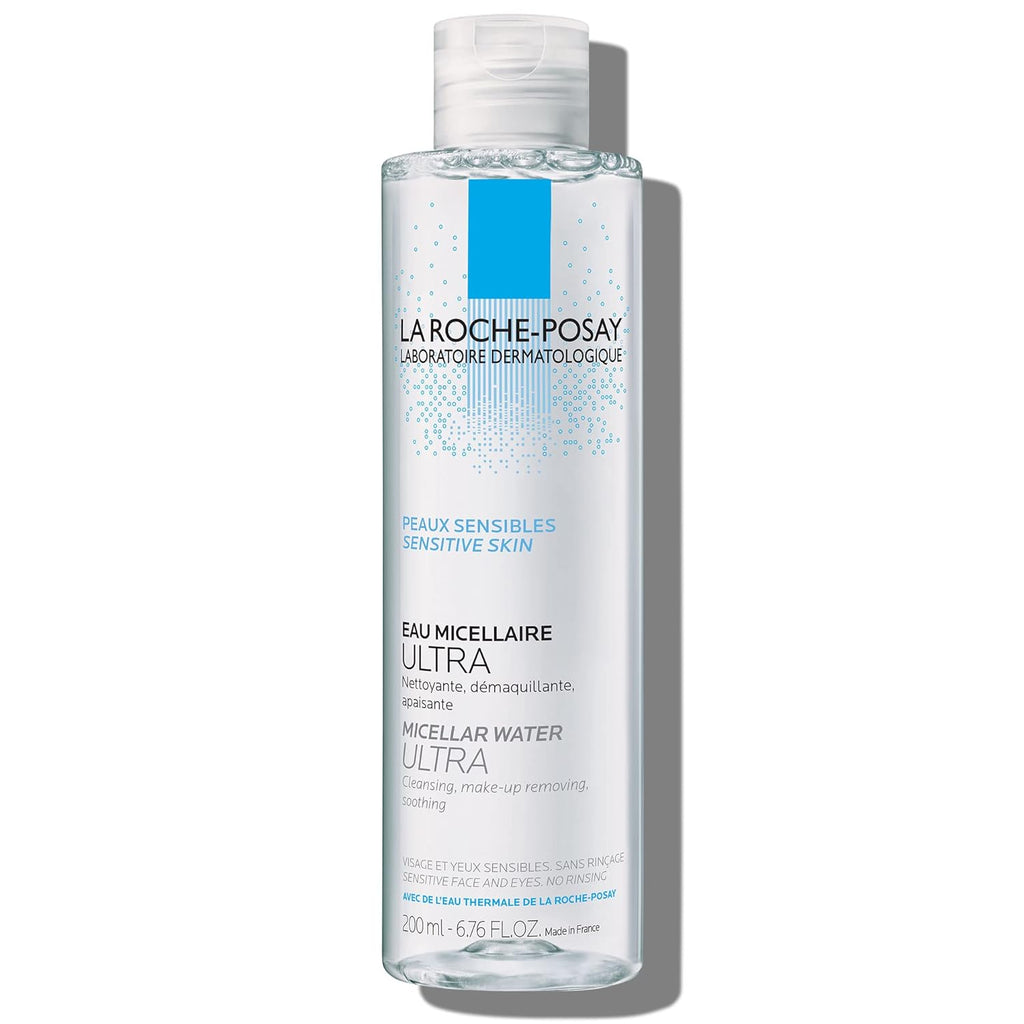 Micellar Cleansing Water for Sensitive Skin, Micellar Water Makeup Remover, Cleanses and Hydrates Skin, Gentle Face Toner, Oil Free