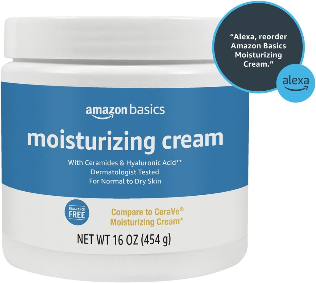 Moisturizer Cream for Face, Dry Skin, Hydrating, 16 Ounces, 1-Pack