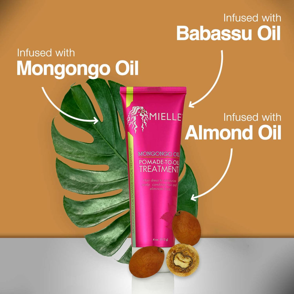 Mongongo Oil Pomade-To-Oil Treatment, 4 Ounces