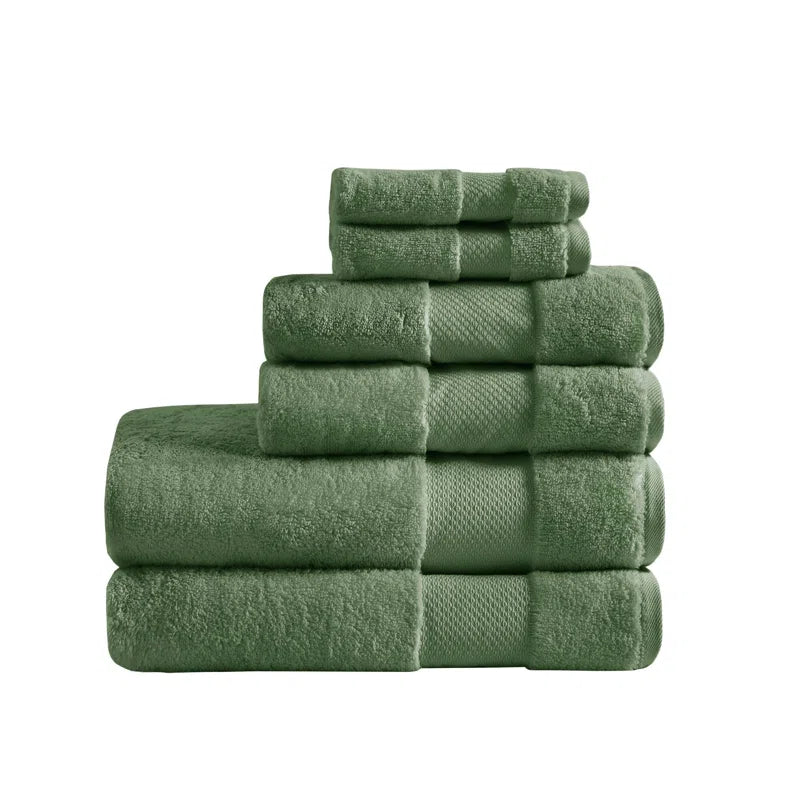 Turkish 100% Cotton Oversized Quick Dry Highly Absorbent Towel Set