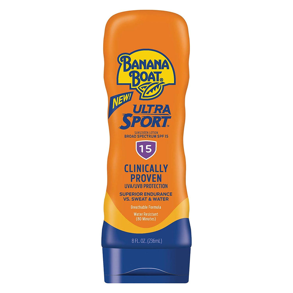 Sport Ultra SPF 15 Sunscreen Lotion, 8Oz |  Sunscreen SPF 15 Lotion, Oxybenzone Free Sunscreen, Sunblock Lotion Sunscreen,  Lotion SPF 15, 8Oz