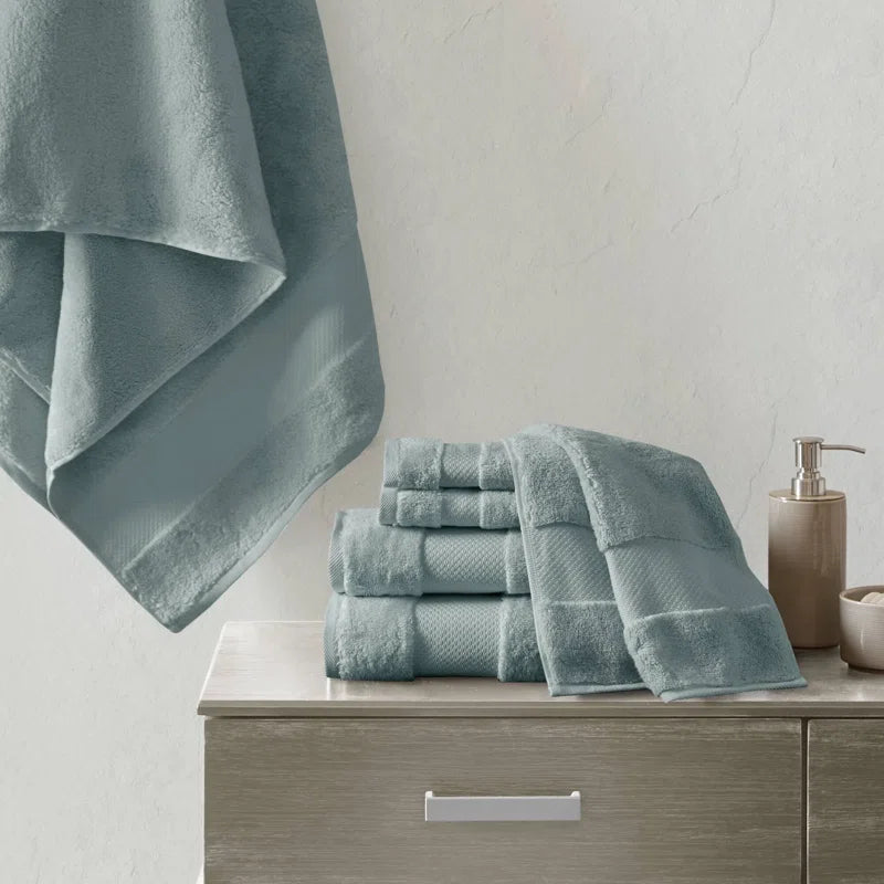 Turkish 100% Cotton Oversized Quick Dry Highly Absorbent Towel Set