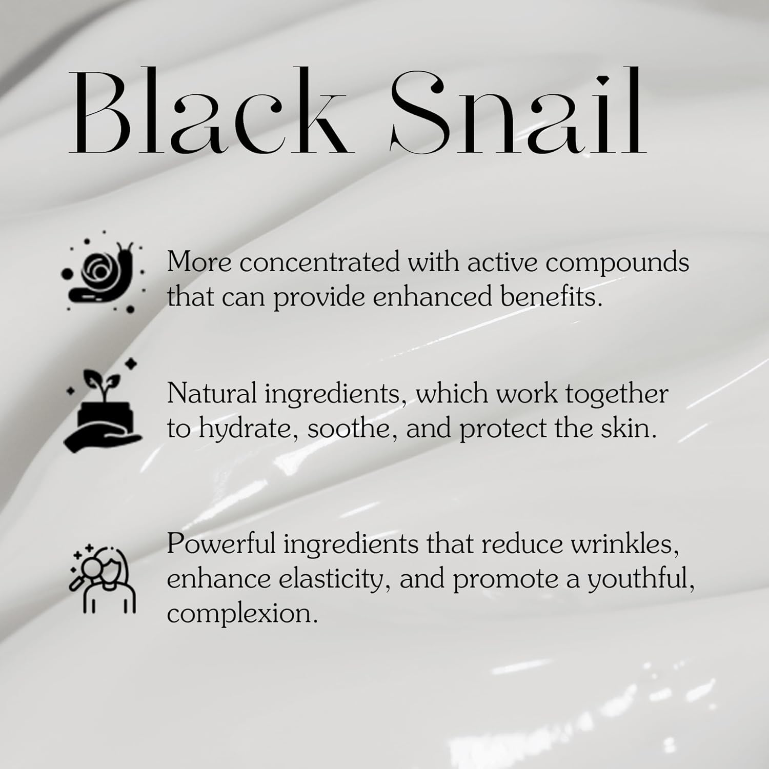 Black Snail, All in One Cream, 2.53 Fl Oz (75 Ml)