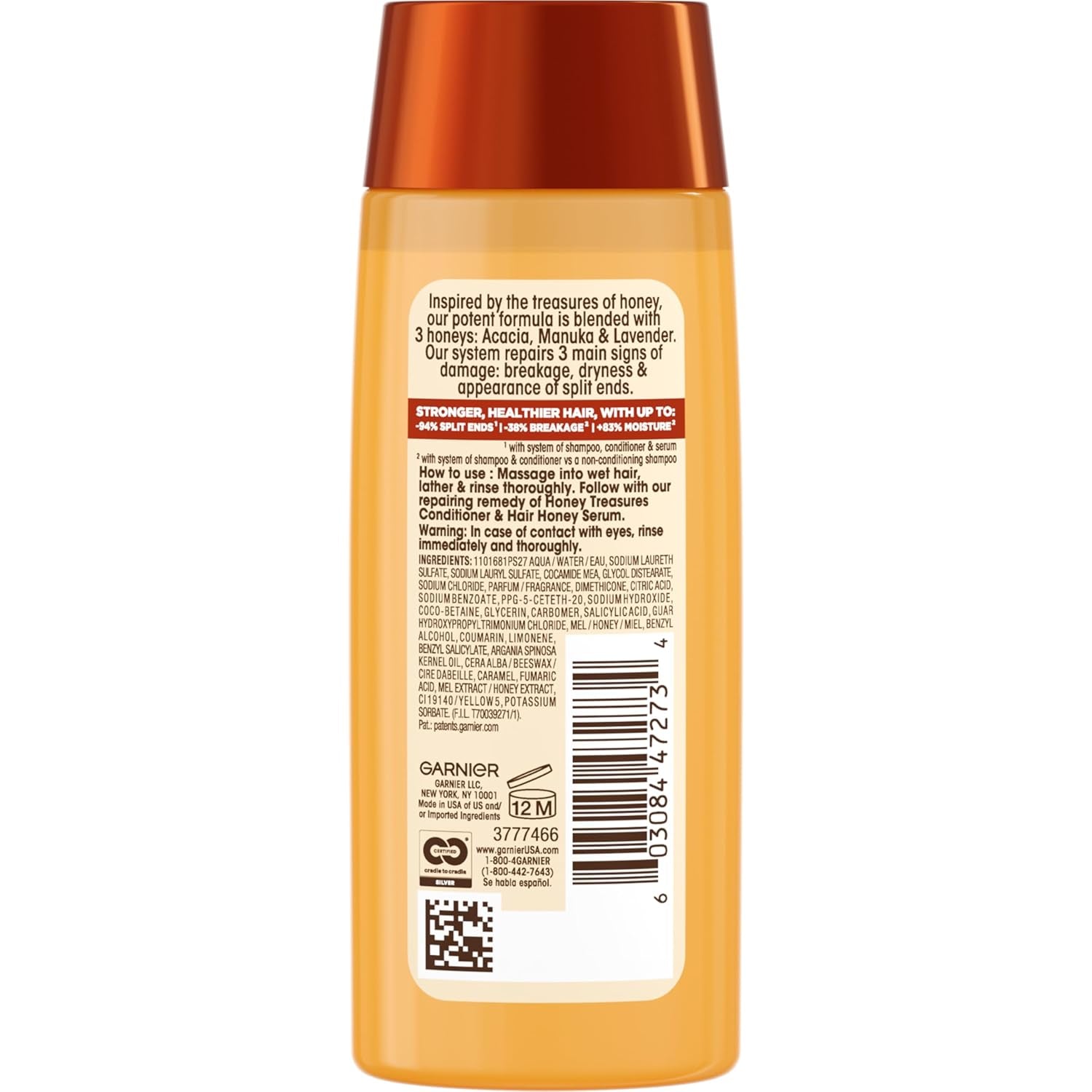 Whole Blends Repairing Shampoo Honey Treasures - 12.5 Oz