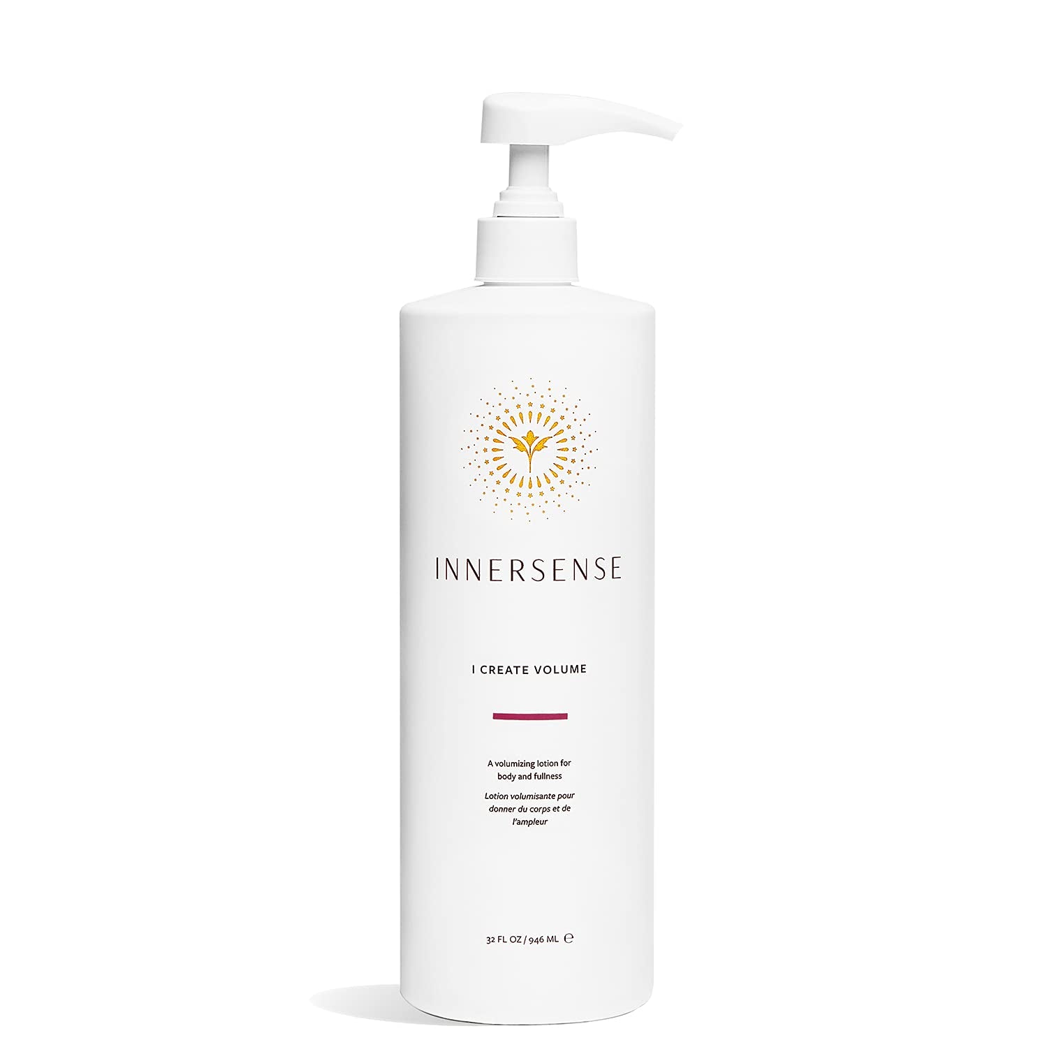 Organic Beauty - Natural I Create Volume Hair Volumizing Lotion | Non-Toxic, Cruelty-Free, Clean Haircare (Pump Bottle, 32 Fl Oz | 946 Ml)