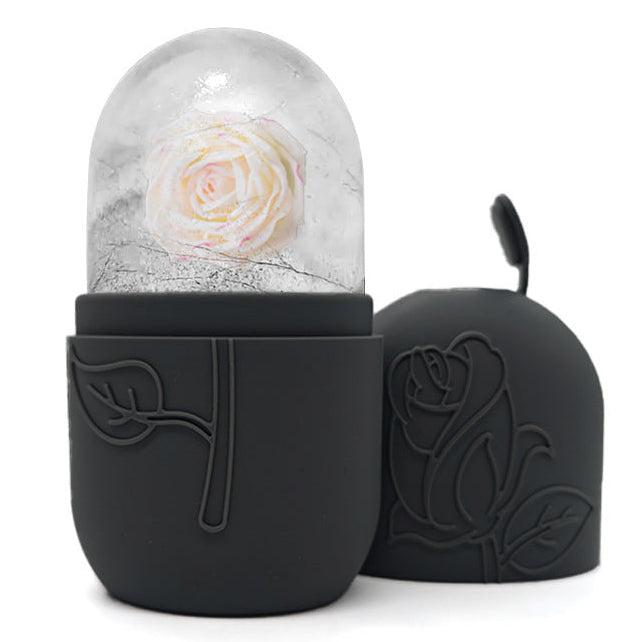 Facial Ice Tray Massager Facial Roller For Relieving Puffiness