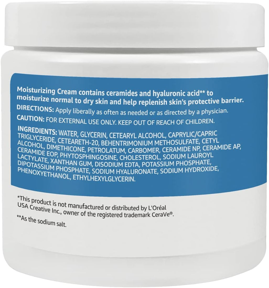 Moisturizer Cream for Face, Dry Skin, Hydrating , 16 Ounces, 2-Pack