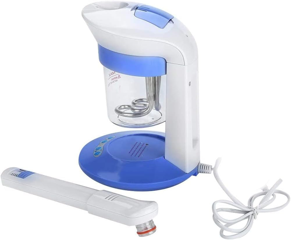 Hot Steamer Aromatherapy Steamer,Facial Steamer Steamer, Portable Ion Vapour Steamer Face Care Home Use Aromatherapy Humidifier US