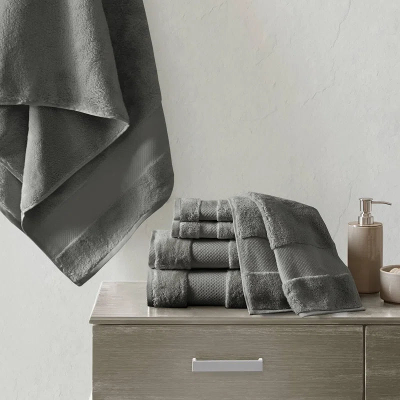 Turkish 100% Cotton Oversized Quick Dry Highly Absorbent Towel Set