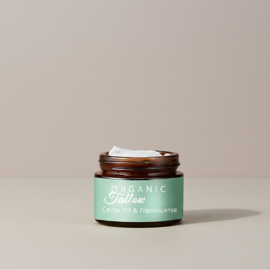 Free Shipping—Grass-fed Tallow Cream With Milk And Castor Oil