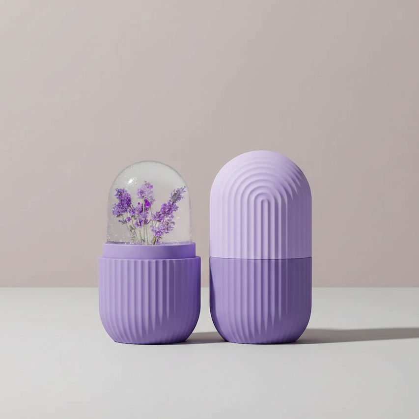 Silicone Ice Cube Trays Beauty Lifting Ice Ball Face Massager Contouring Eye Roller Facial Treatment Reduce Acne Skin Care Tool