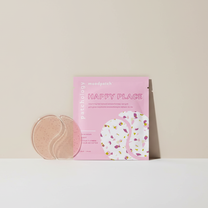 Moodpatch Happy Place Eye Gels under Eye Mask Skin Care for Puffiness and Wrinkles
