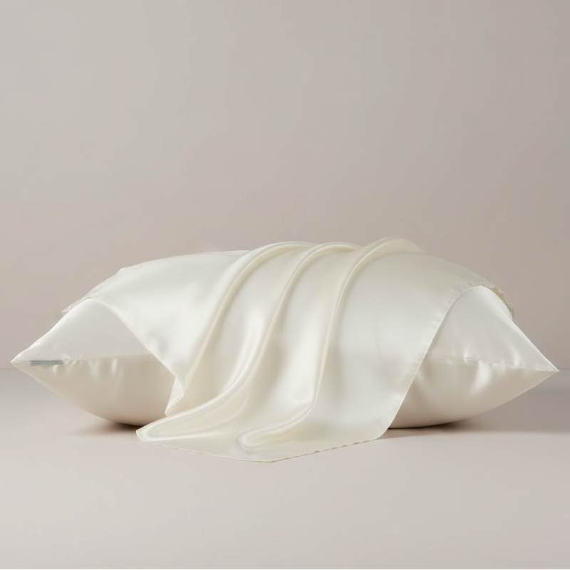 22 Mummi 100% Mulberry Silk Silk Pillowcase, for Hair and Skin, Double-Sided Silk Zipper Type, 1Pc