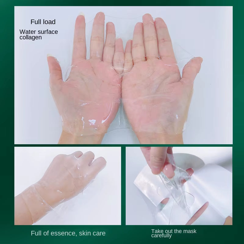 5Pcs*30Ml Tiktok Hot Sale Seaweed Collagen Filling Crystal Mask Replenishing Fruit Jelly Skin Transparent Mask Skin Care Masque