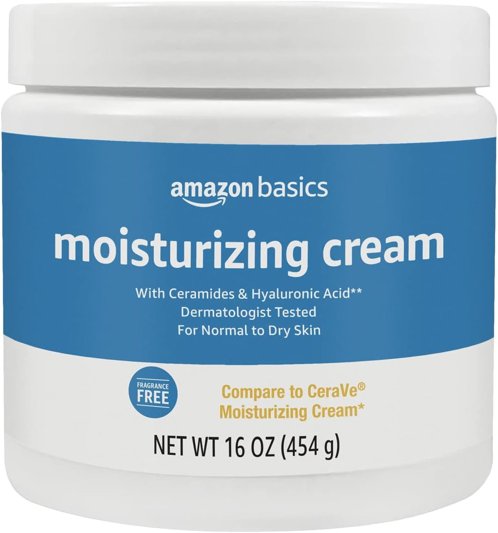 Moisturizer Cream for Face, Dry Skin, Hydrating , 16 Ounces, 2-Pack