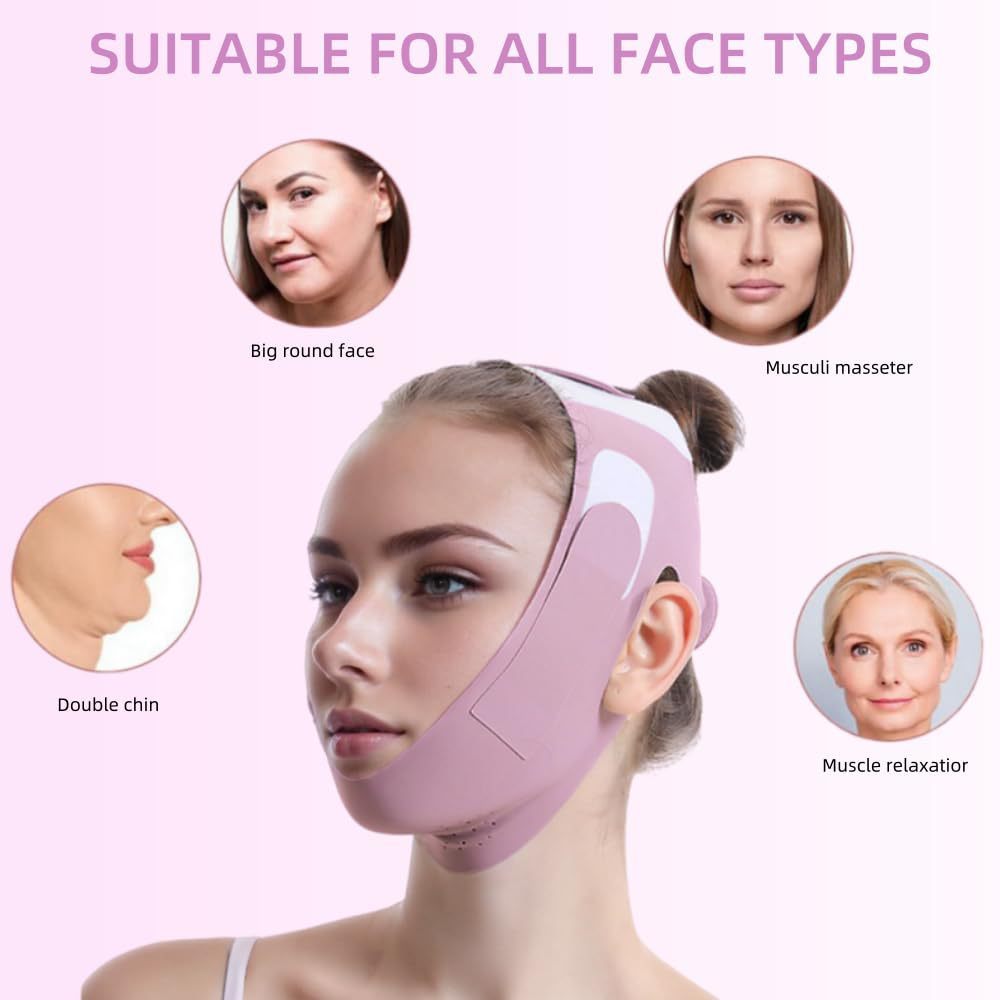 V Face Lifting Mask | Jawline Slimming & Face Sculpting Bandage