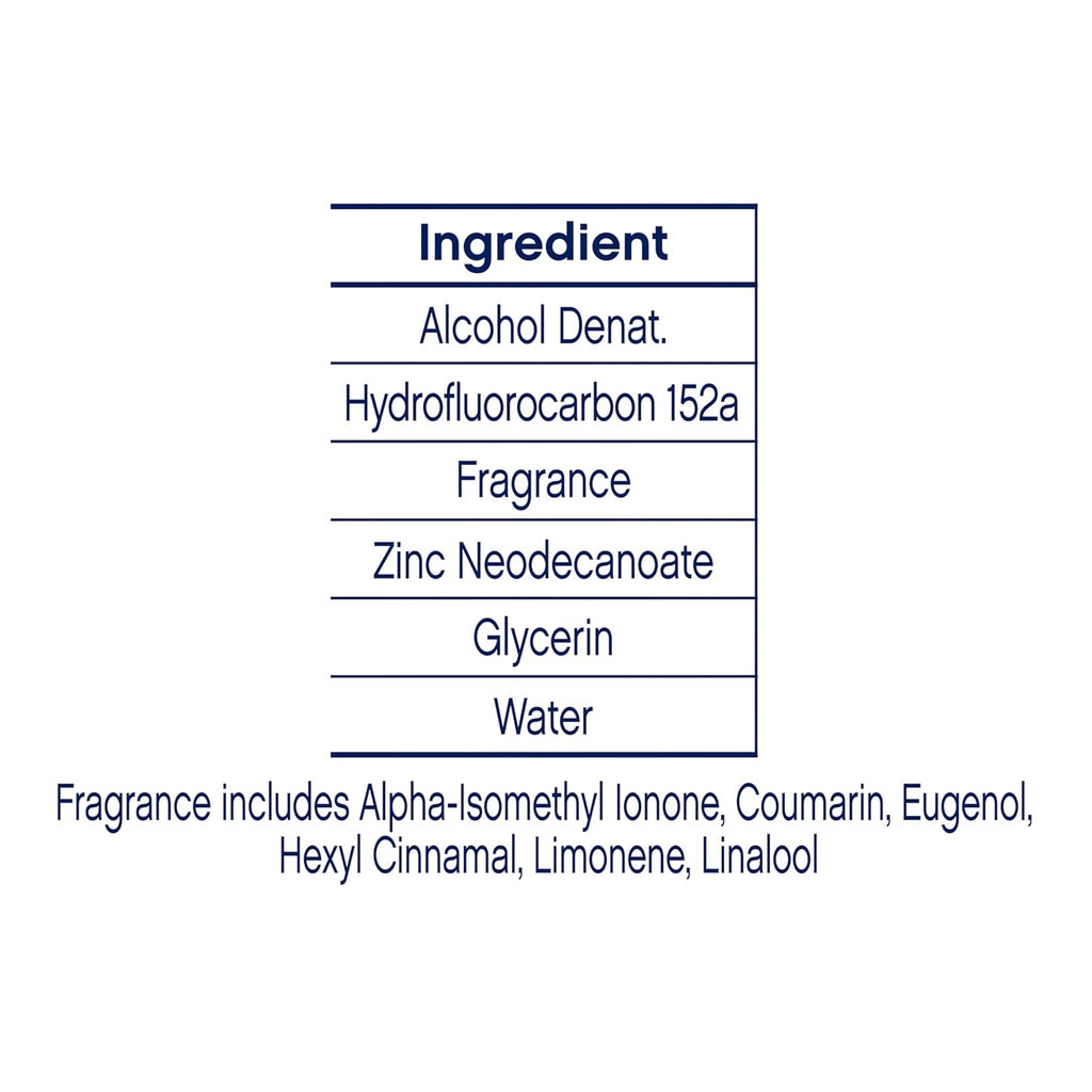 Aluminum Free Deodorant Spray for Women Cucumber & Green Tea 72 Hour Odor Protection 4 Oz