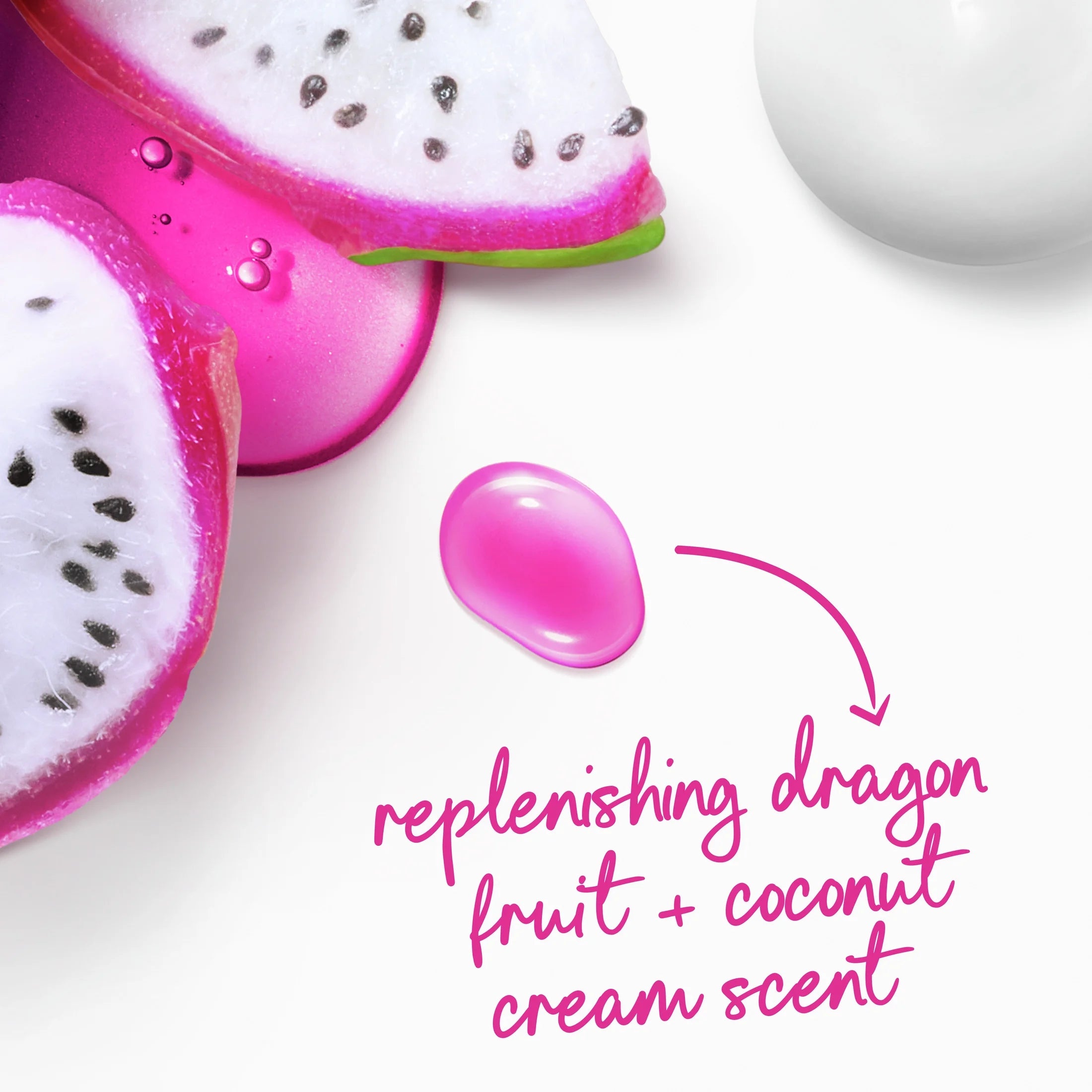 Replenishing Body Wash for Women Dragon Fruit and Coconut Cream, 20 Oz