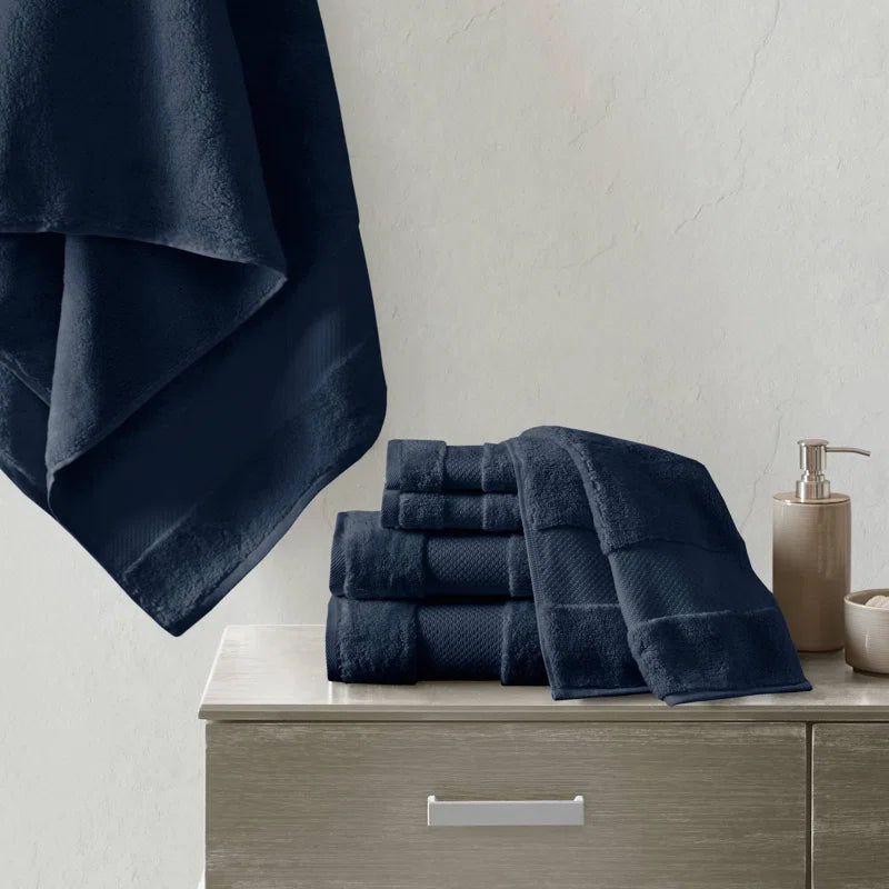Turkish 100% Cotton Oversized Quick Dry Highly Absorbent Towel Set