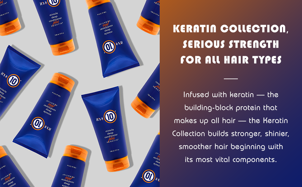 It'S a 10 Miracle Deep Conditioner plus KERATIN 2 Oz