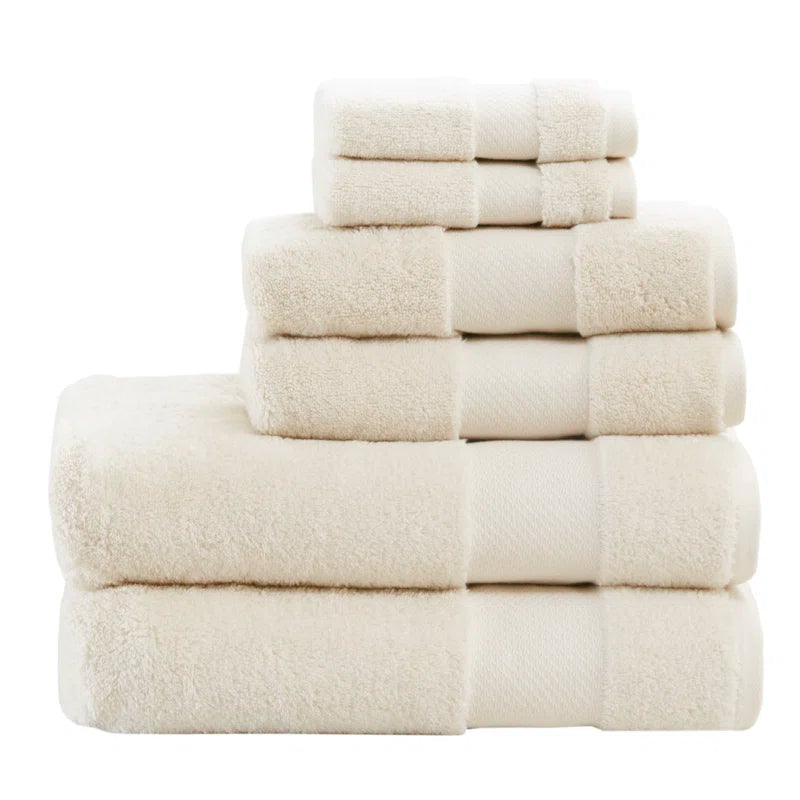 Turkish 100% Cotton Oversized Quick Dry Highly Absorbent Towel Set