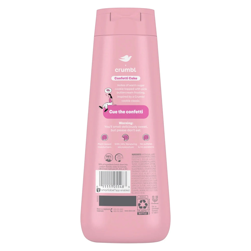 Crumbl Body Wash Confetti Cake, 20 Fl Oz