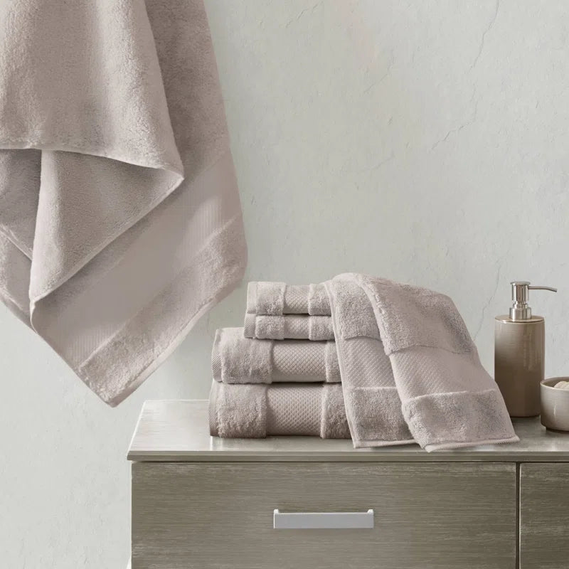 Turkish 100% Cotton Oversized Quick Dry Highly Absorbent Towel Set